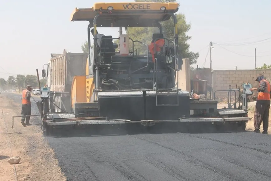 مشاريع تعبيد مهمة ينفذها اتحاد بلديات الشعب في مقاطعة الجزيرة