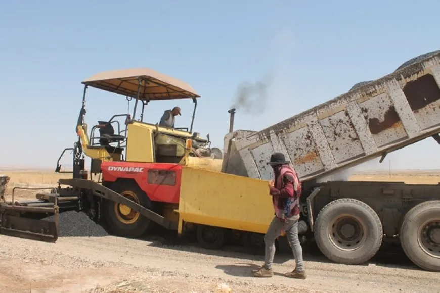 مشاريع تعبيد مهمة ينفذها اتحاد بلديات الشعب في مقاطعة الجزيرة