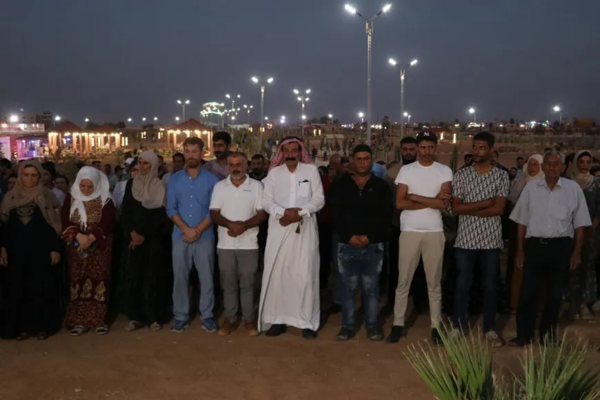 إزالة الستار عن نصبيين تذكاريين بالحسكة لقادة رسخوا حياتهم في سبيل كردستان