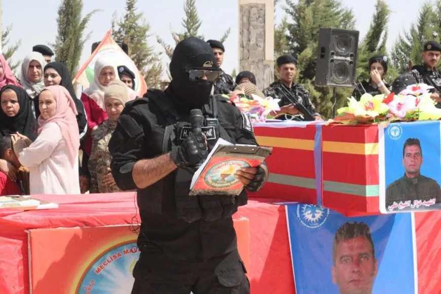 تشييع جثمان عضو قوى الأمن الداخلي الشهيد غزال الشيخ