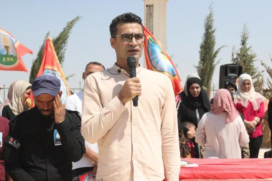 تشييع جثمان عضو قوى الأمن الداخلي الشهيد غزال الشيخ