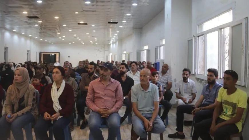 اجتماع جماهيري في الرقة لشرح الأوضاع السياسية والأحداث في المنطقة