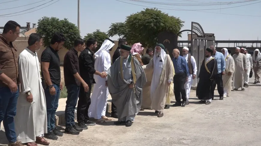 وفد من مؤتمر الإسلام الديمقراطي يزور مقاطعة دير الزور