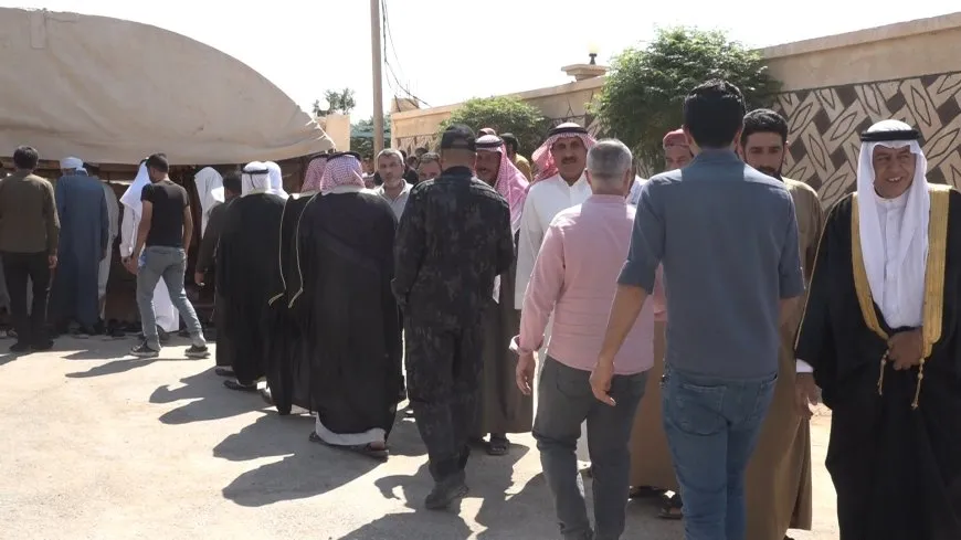 وفد من مؤتمر الإسلام الديمقراطي يزور مقاطعة دير الزور