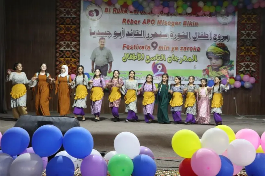 اختتام المهرجان التاسع للأطفال في الحسكة بتقديم عروض فنية 