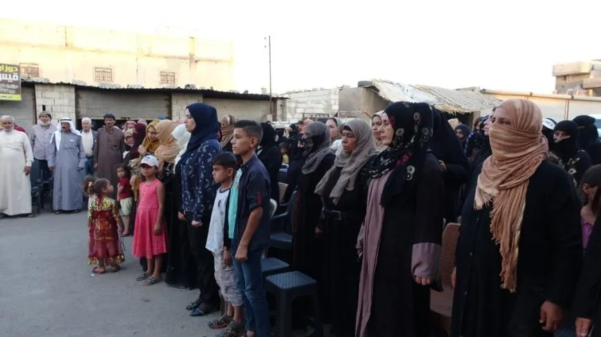 اجتماع جماهيري في مقاطعة الرقة لشرح الوضع السياسي