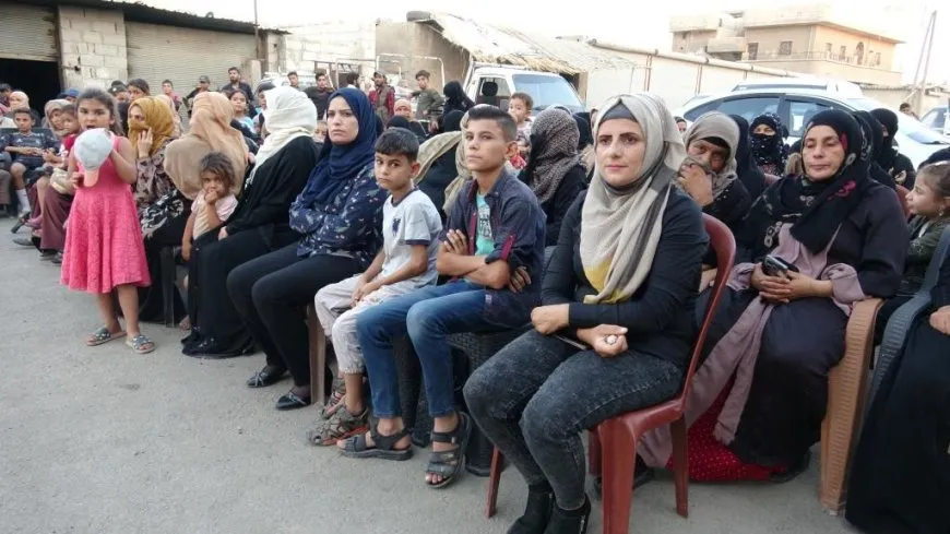 اجتماع جماهيري في مقاطعة الرقة لشرح الوضع السياسي