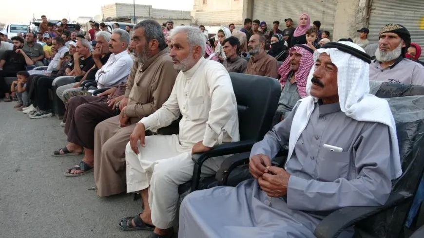 اجتماع جماهيري في مقاطعة الرقة لشرح الوضع السياسي