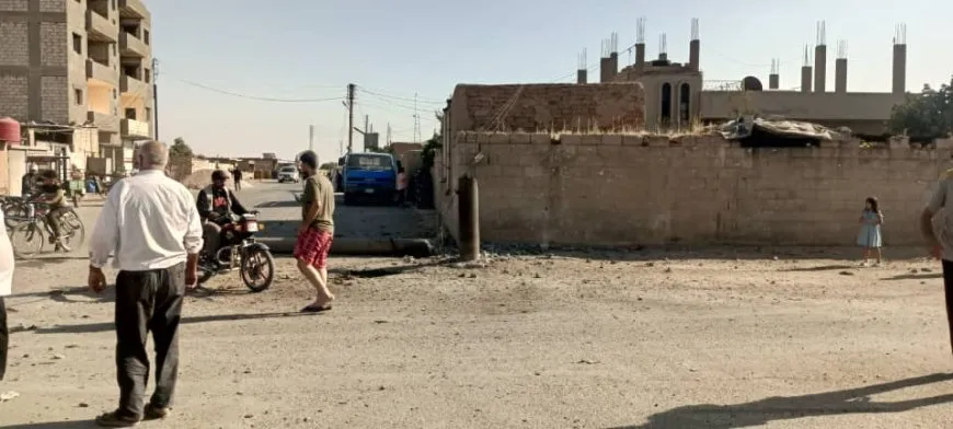 دوي انفجار في مدينة عامودا ناجم عن استهداف الجهة الشرقية