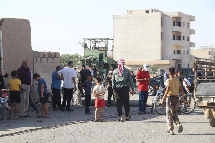 دوي انفجار في مدينة عامودا ناجم عن استهداف الجهة الشرقية