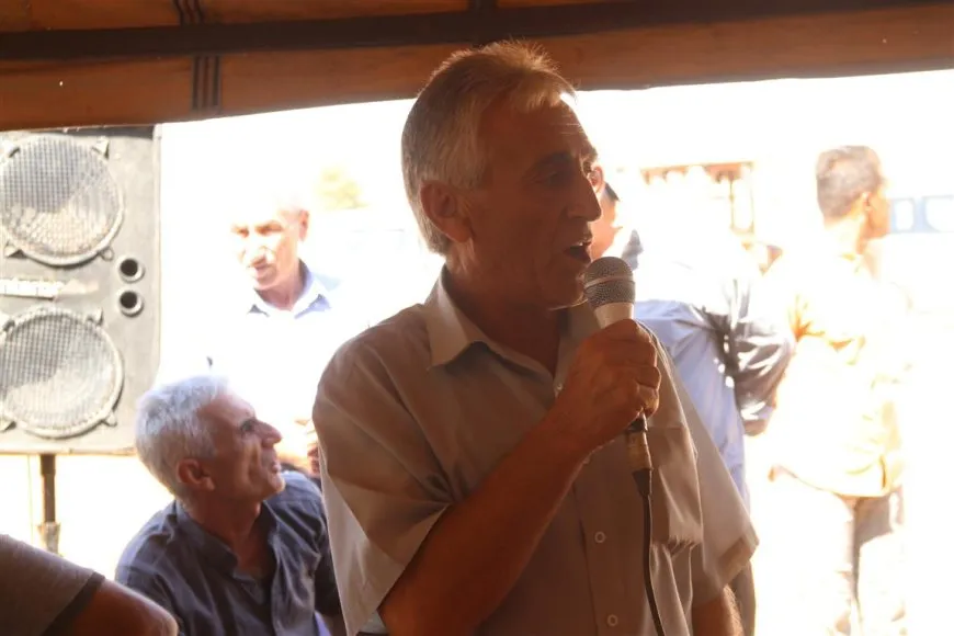 تقديم واجب العزاء لذوي شهيد استهداف عامودا هاني خلف 