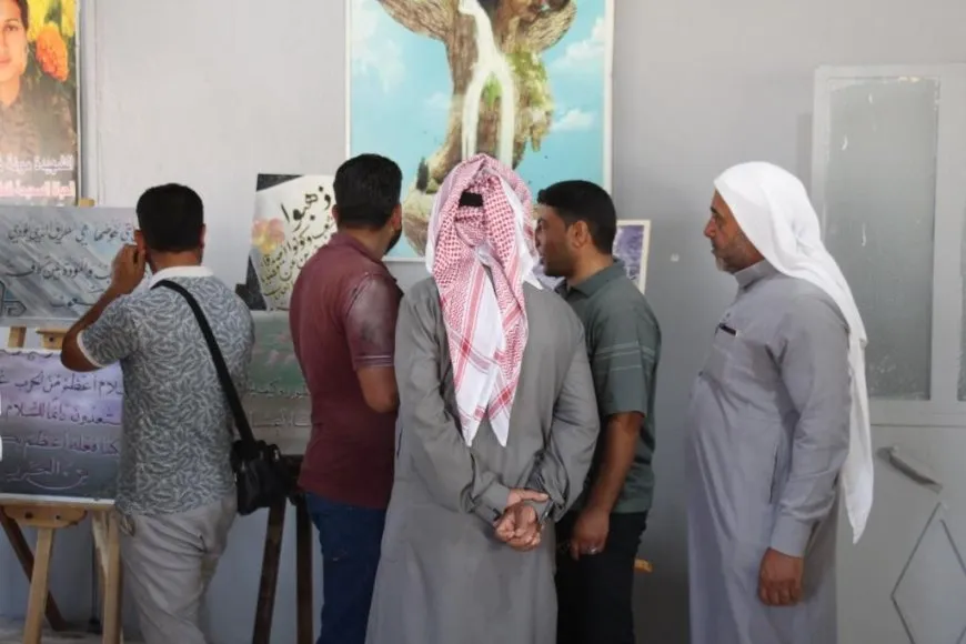 في يومه الثاني معرض الخط العربي يستقبل زواره