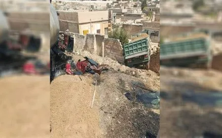 فقدان طفلين لحياتهما جرّاء حادث مروري بالحسكة