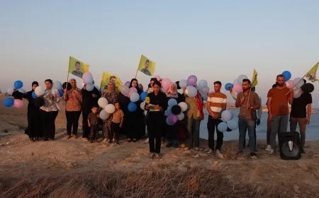 في يوم السلام العالمي رسائل رمزية من نساء الطبقة للقائد عبدالله أوجلان
