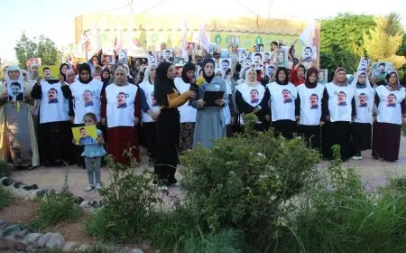 برقيات التضامن والسلام للقائد عبدالله أوجلان تبحر مع أمواج الفرات