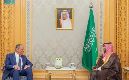 لافروف يلتقي وزير الخارجية السعودي