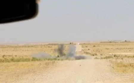بتنسيق بين الأمن الداخلي والتحالف الدولي إبطال عبوة ناسفة في مقاطعة الجزيرة