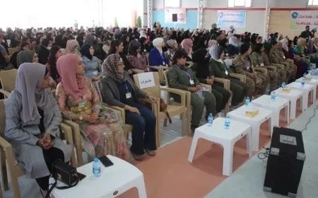 مجلس المرأة في حزب سوريا المستقبل يعقد الكونفرانس الثاني له في مقاطعة منبج
