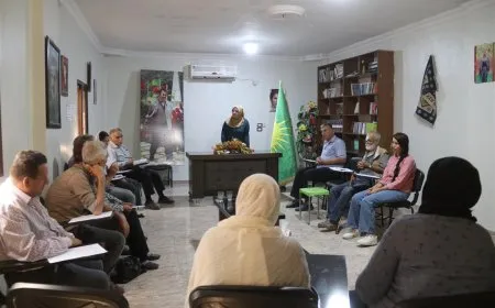 اجتماع في عامودا حول سبل تحقيق حرية القائد عبد الله أوجلان الجسدية