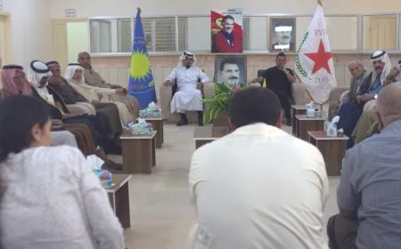 عشائر عربية: لولا فكر القائد عبدالله أوجلان لتفتتت اللحمة الوطنية والعشائرية