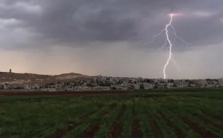 الحرارة أدنى من معدلاتها وفرصة لهطول أمطار في شمال شرق سوريا