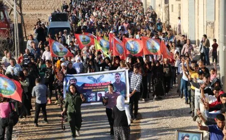 مراسم غيابية لقيادي قوات تحرير عفرين كاركر تولهلدان