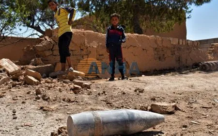 إصابة طفل بانفجار مخلفات قصف الاحتلال التركي على تل تمر