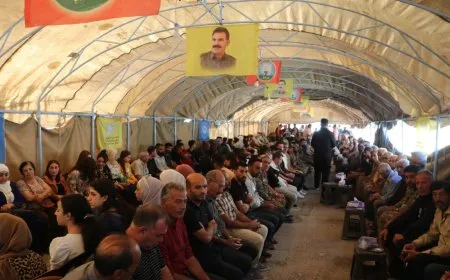 تقديم واجب العزاء لذوي شهيدَي قوى الأمن الداخلي وقسد في الحسكة
