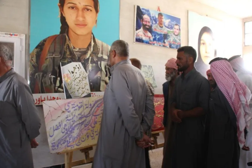 معرض الخط العربي يختتم أعماله بالتأكيد على نشر فكر القائد عبد الله أوجلان