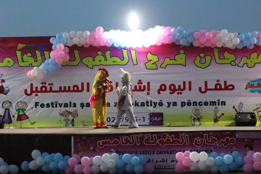 انطلاق فعاليات مهرجان الطفل الخامس في الرقة