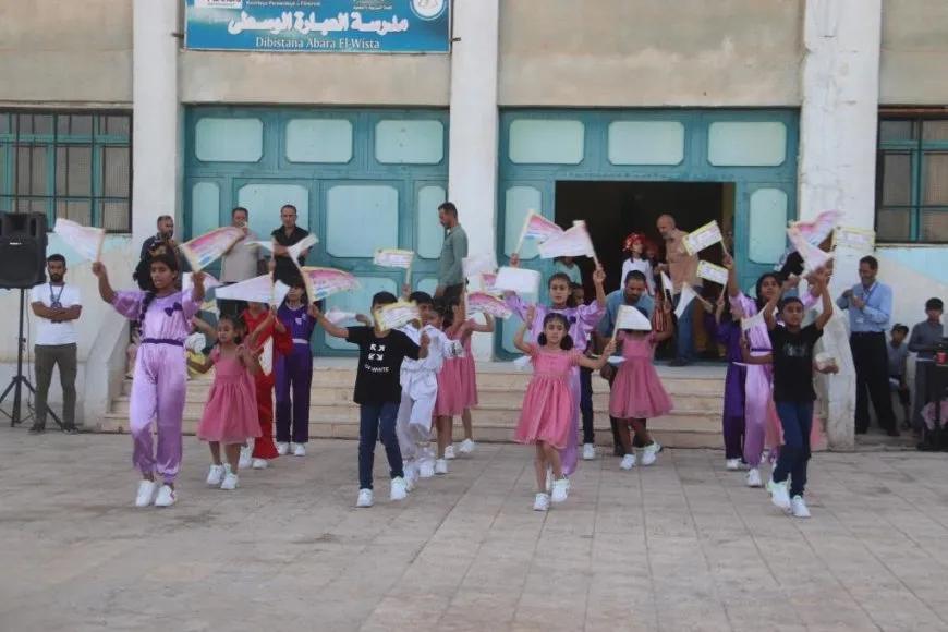 مهرجان الطفل الخامس يستمر بتقديم فعالياته لأطفال الرقة