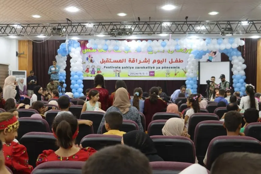 تكريم الأطفال المشاركين في مهرجان الطفولة الخامس بالرقة