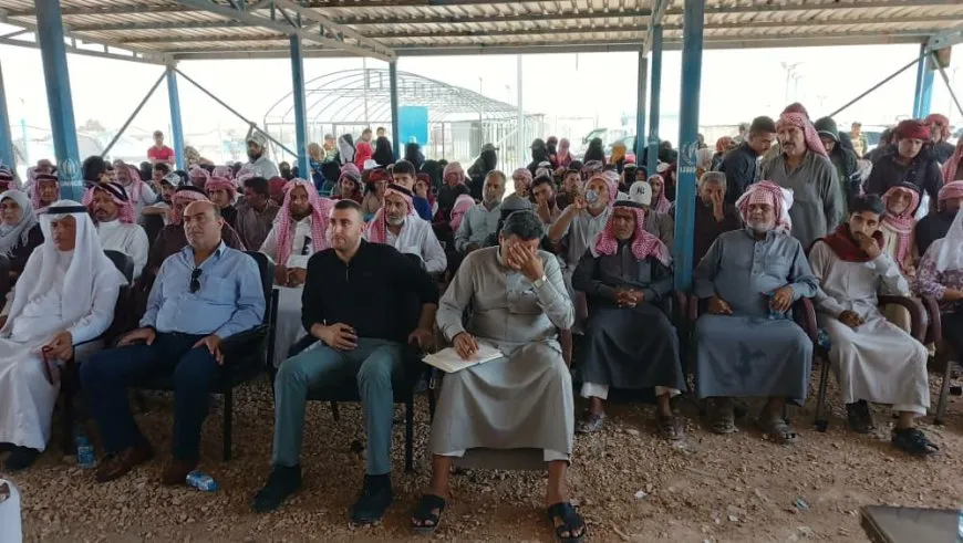 اجتماع جماهيري في مخيم المحمودلي للحديث عن المستجدات السياسية