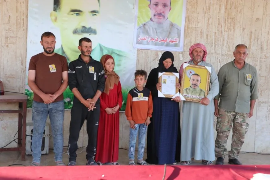 تشييع جثمان الشهيد "فيصل الحسن" إلى مثواه الأخير  