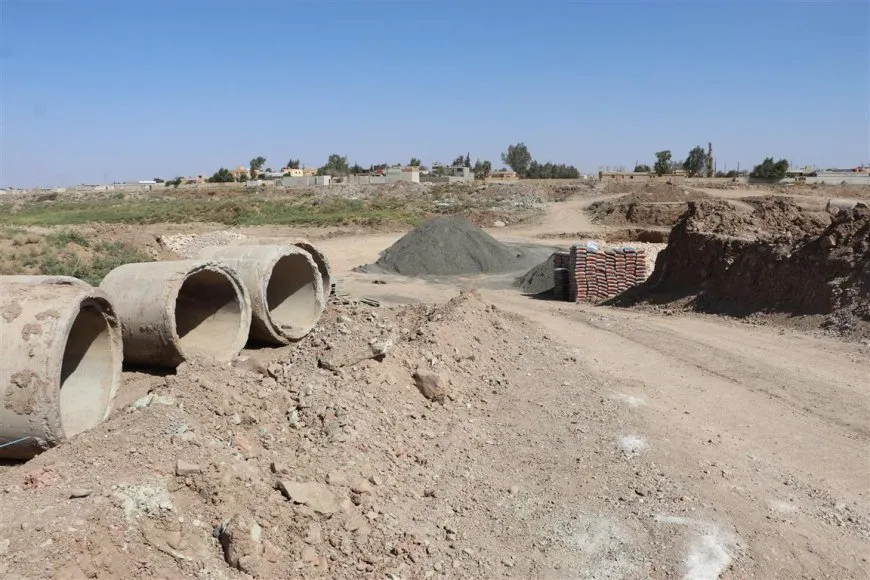 أعمال لتأهيل الجسر الوحيد الذي يربط الأحياء الشمالية بالجنوبية في مدينة الحسكة