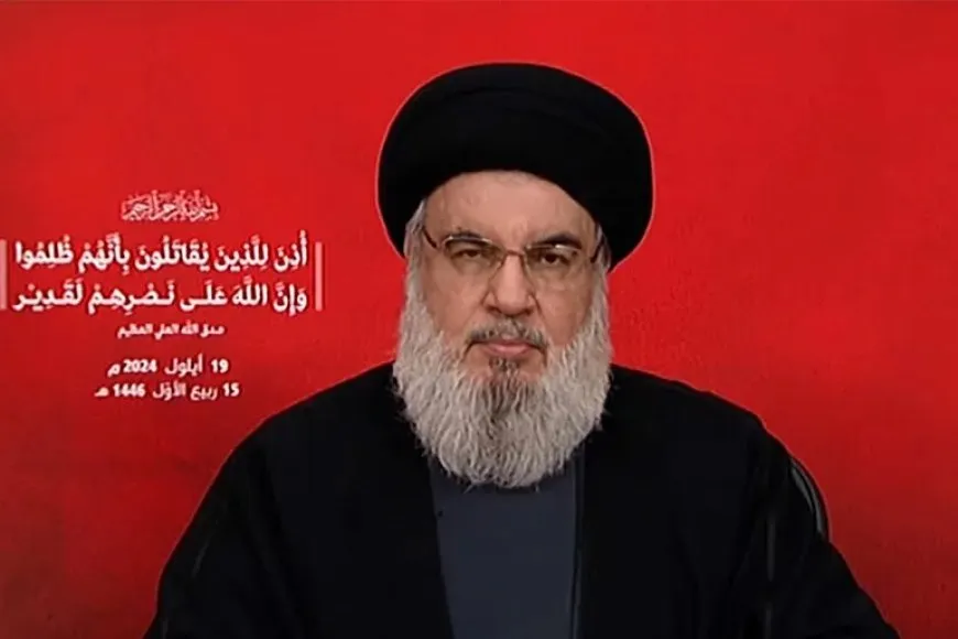 نصر الله يقر بأن حزبه تعرض لضربة كبيرة