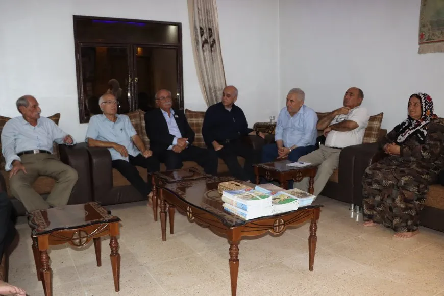 المبادرة  السوريةلحرية القائد عبد الله أوجلان تصل منزل الشهيد يوسف كلو