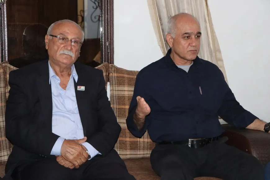 المبادرة  السوريةلحرية القائد عبد الله أوجلان تصل منزل الشهيد يوسف كلو