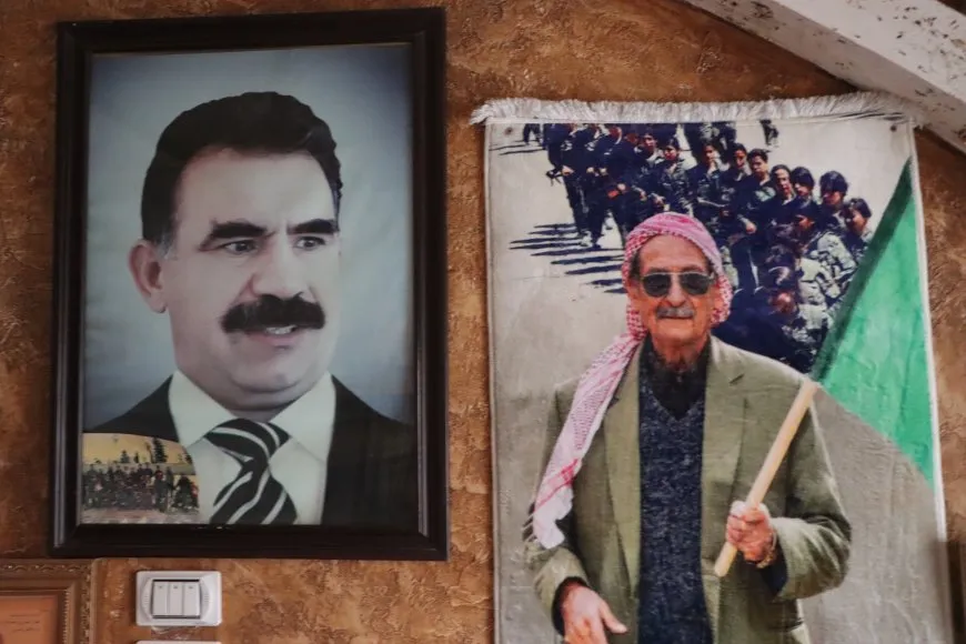 المبادرة  السوريةلحرية القائد عبد الله أوجلان تصل منزل الشهيد يوسف كلو