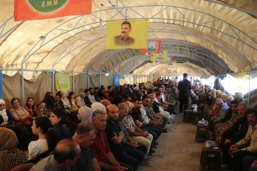 تقديم واجب العزاء لذوي شهيدَي قوى الأمن الداخلي وقسد في الحسكة