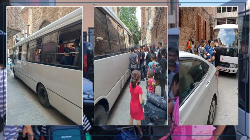 عنوان مركز تسجيل الراغبين بالعودة من لبنان إلى إقليم شمال شرق سوريا