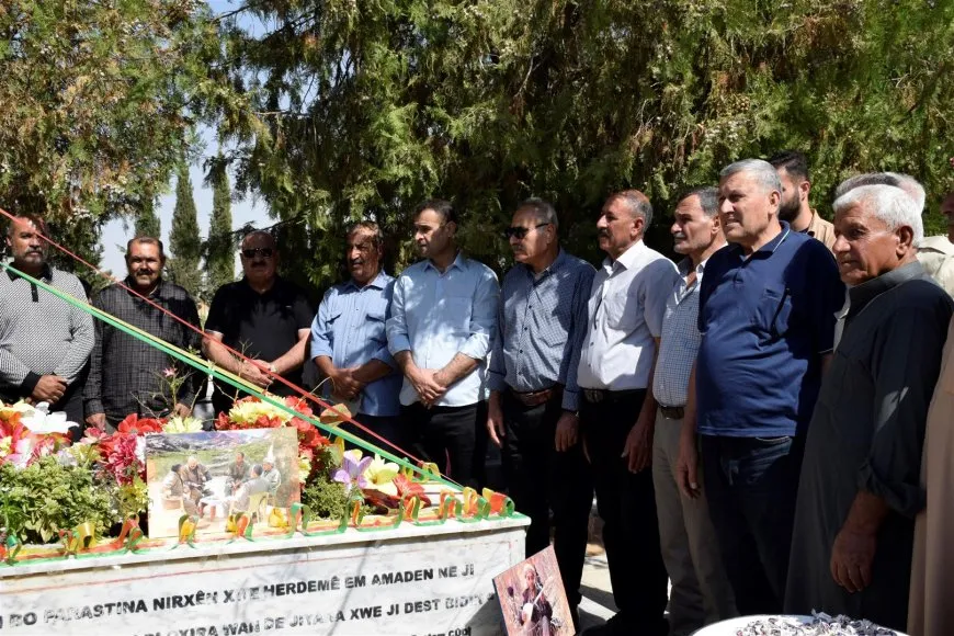 في السنوية الـ 13 لاستشهاده.. استذكار القيادي رستم جودي على ضريحه