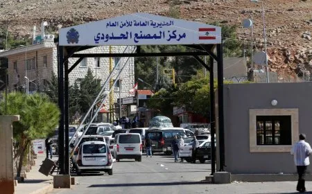 الطريق الدولي بين لبنان وسوريا خارج الخدمة جرّاء قصف إسرائيلي 