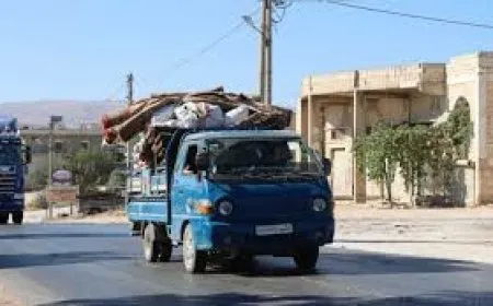 نزوح الآلاف من سكان مناطق تحتلها تركيا من سوريا 