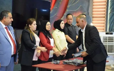 تكريم المعلمين والمعلمات في إقليم شمال وشرق بيومهم العالمي