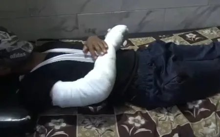 إصابة مواطنَين في استهداف الاحتلال لهما أثناء عملهما في زراعة الأشجار