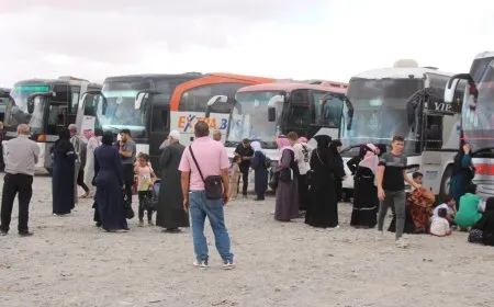 وصول 17,948 شخصاً من لبنان إلى إقليم شمال وشرق سوريا