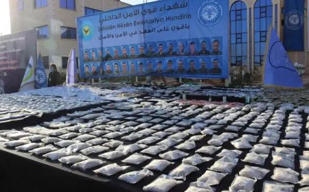 جهود قوات مكافحة المخدرات.. مقارنة قبل وبعد القصف التركي لمركز التدريب