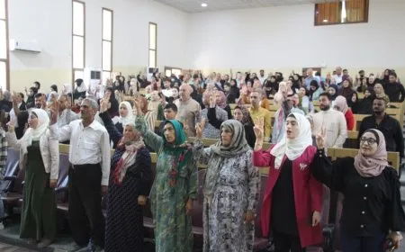 إحياء ذكرى استشهاد هفرين خلف في مقاطعة منبج