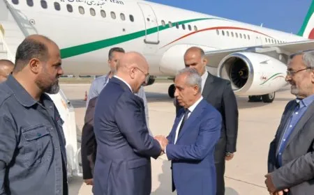 رئيس مجلس الشورى الإيراني يزور لبنان